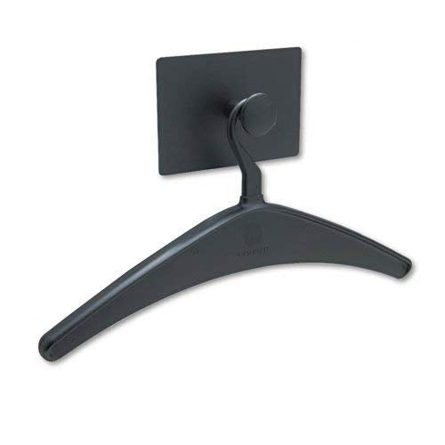 NewNest Australia - Quartet Magnetic Coat Hook and Hanger, Black (2015M) 16.5" Hanger 