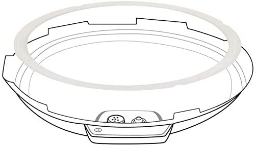 Original Sealing Ring for 10 Qt Power Pressure Cooker XL Replacement Silicone Gasket Seal Rings for 10 Quart Power Cooker XL 10 Quart, PPC790 10Q, PPC773, and WAL4 10 Quart Accessories Parts 2-Pack 10 Qt Power Cooker sealing 2Pack - NewNest Australia