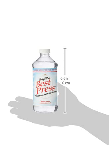 Mary Ellen Products Clear Sizing Alternative Starch, 6.6 inch, Scent Free, 16 Fl Oz - NewNest Australia