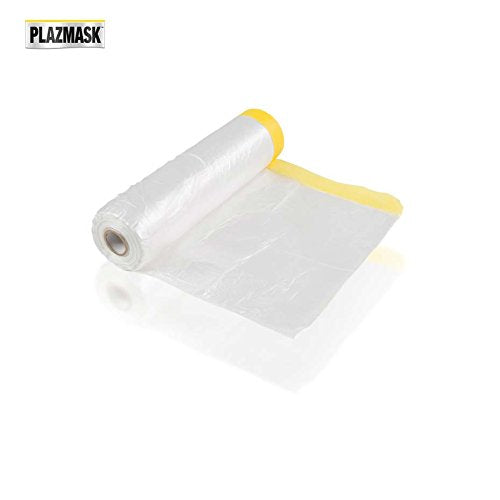 PlazMask Pre-Taped Masking Film, 5-Feet X 65-Feet - NewNest Australia