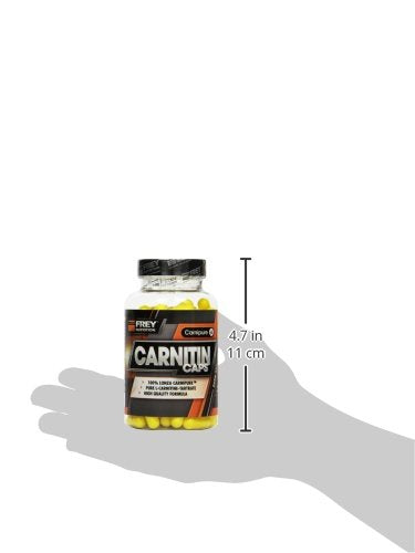 Frey Nutrition Carnitin Caps, 120 Capsules - World'S Highest Quality L-Carnitine - Purest L-Carnitine With Carnipuretm From Lonza - Laboratory Tested & High Dosage - Made In Germany - NewNest Australia