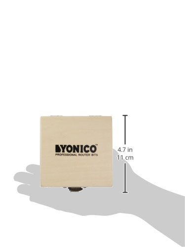 Yonico 14705q 1/2-Inch Height with 6 Bearings Rabbet Router Bit & Bearing Set 1/4-Inch Shank Medium Rabbet - 1/4" Shank - NewNest Australia