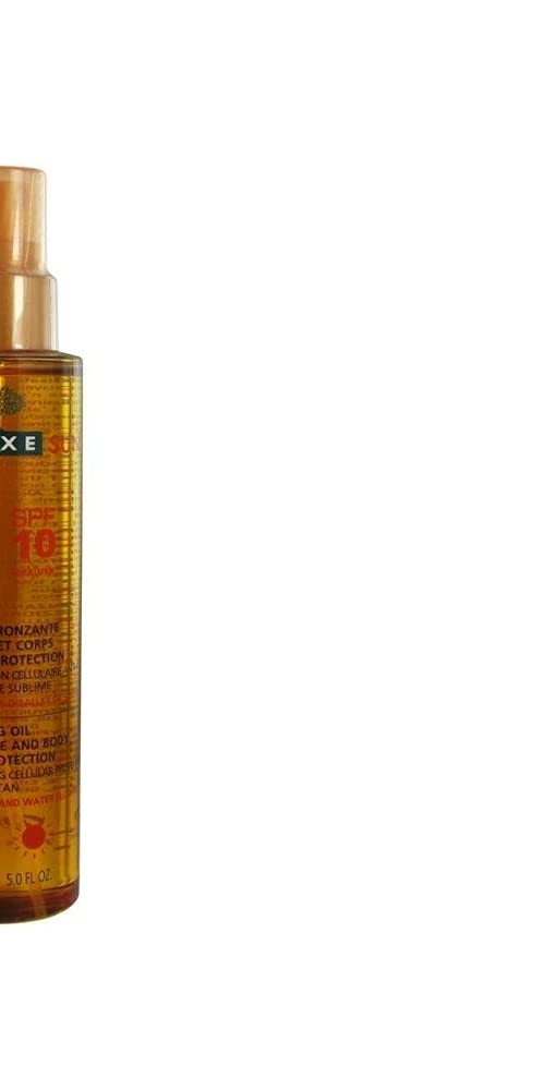 Sun by Nuxe Tanning Oil for Face & Body SPF10 150ml - NewNest Australia