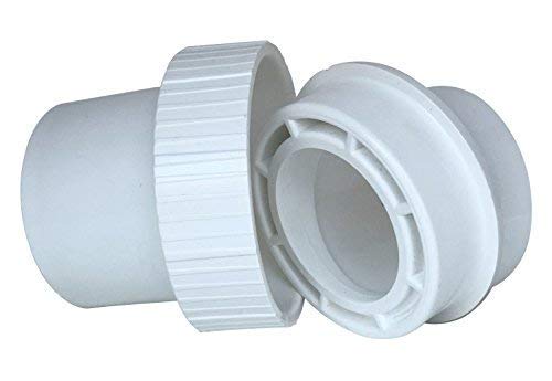 Haines Mac 2" Multiple Angle 0-25 Degree 2 Piece Glue Fit Elbow Pipe Fitting, Schedule 40 (White) - NewNest Australia