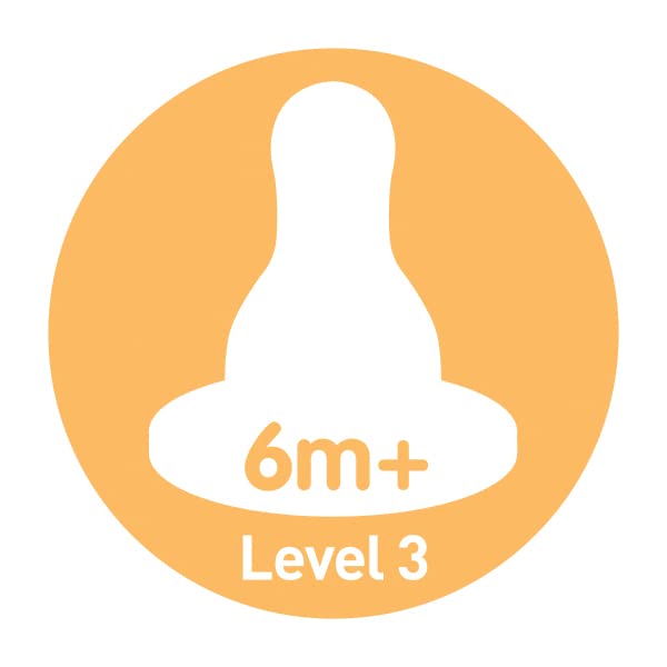 Dr. Brown's Original Nipple, Level 3 (6m+), 6 Count Level 3 (6m+) 6 Pack - NewNest Australia