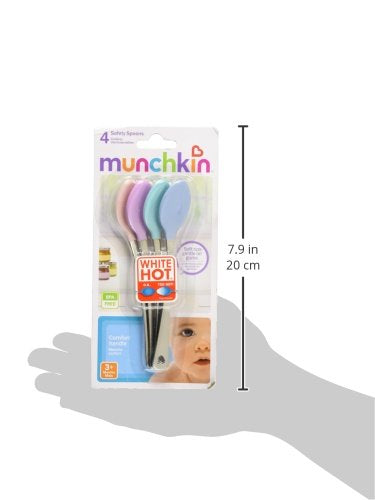 Munchkin White Hot Safety Spoons, 4 Pack 4 Count - NewNest Australia