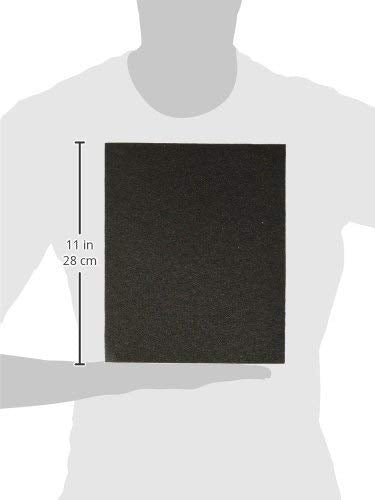 Mercer Industries 220600A - 9 x 11 Silicon Carbide Waterproof Paper Sheets, Grit 600A (50 pack) - NewNest Australia