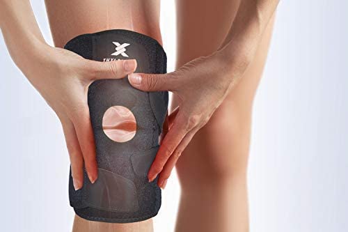 Thx4COPPER Knee Brace Support, Open Patella Side Stabilizers – for Meniscus Injuries, Swollen ACL, Tendonitis, Arthritis, Joint Pain Relief with Adjustable Compression Wrap,XXL XXL - NewNest Australia