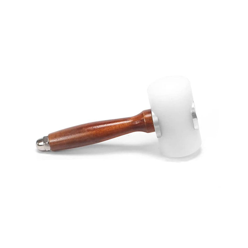 2 Pieces Leather Carving Hammer DIY Leathercraft Wooden Mallet Leather Carving Mallet Craft Tool - NewNest Australia