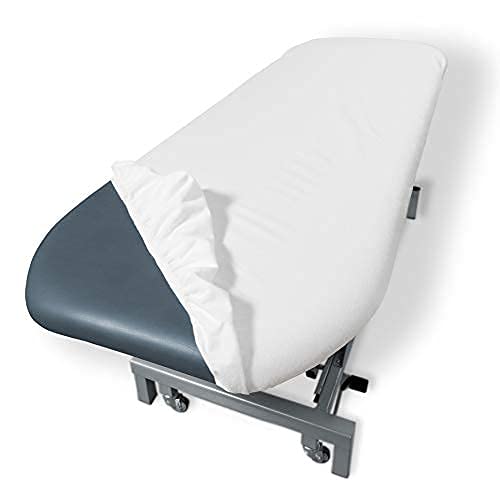 Dr. Güstel washing fiber sheet fitted cover comfort XL 90x220x10 cm white, boil-proof 1 - NewNest Australia