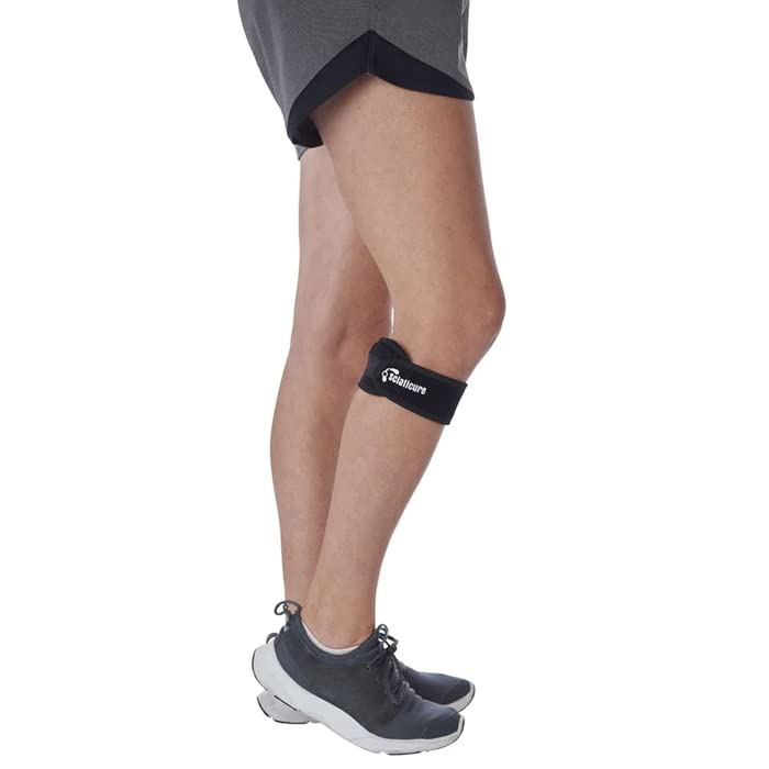 VYTALIVING Biofeedbac Sciaticure Acupressure Wrap- Patella Knee Support - Joint Pain Relief- Knee Strap - Sciatica Pain Relief- Knee Protector -One Size Fits All - Pacemaker Friendly -As Seen in Press - NewNest Australia