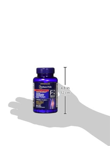 Puritans Pride Triple Strength Glucosamine Chondroitin with Vitamin D3 Caplets, 80 Count - NewNest Australia