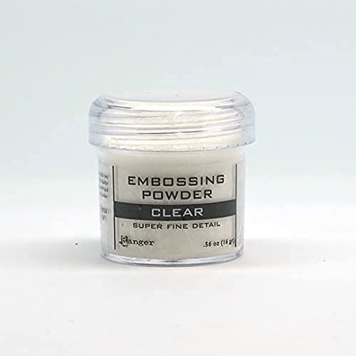 Ranger Embossing Powder, 0.56 Ounce Jar, Super Fine Clear - NewNest Australia