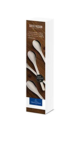 NewNest Australia - Coffee Passion Coffee Spoon Set of 4 by Villeroy & Boch - 18/10 Stainless Steel - Dishwasher Safe - 5.5 Inches 