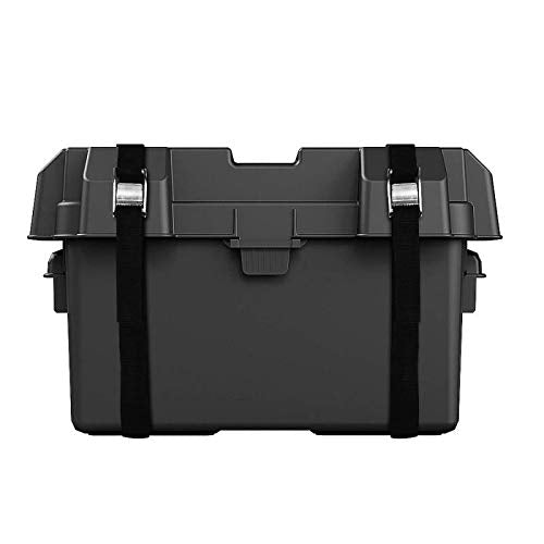 Battery Box Hold-Down Strap Tie Down Strap for Gas Fuel Heavy Duty Battery Box Replament Tie Down Straps Kit Anti-UV Strap with Stainless Steel Cam Buckle, Stainless Steel Deck Loop Mounts, SS Screws - NewNest Australia