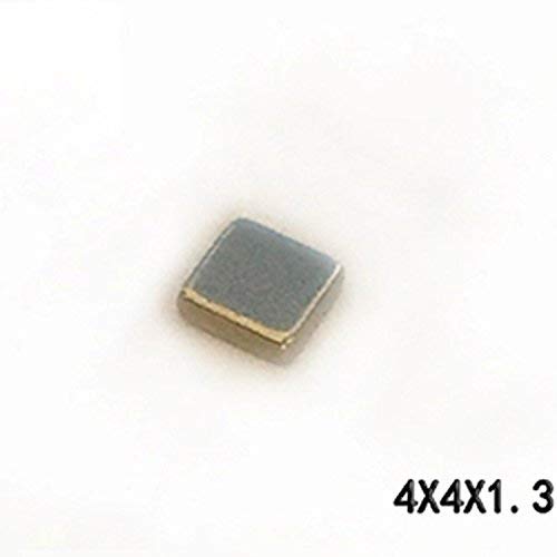 Magnetics 4x4x1.3mm 100-Piece Rectangular Magnets Ideal for refrigerators, Handicraft Projects, whiteboards, DIY Projects, Office Magnets - Map Square ma - NewNest Australia