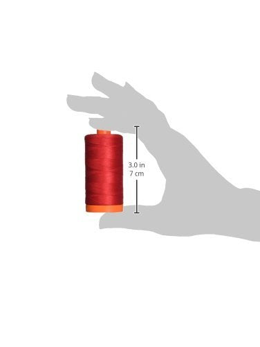 Aurifil 50wt Mako Cotton Thread 1,422 yards - Red A1050-2250 - NewNest Australia