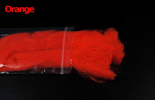 GREATFISHING 12 Color/Set 12pc Fly Tying Egg Yarn Glow Bug Yarn Fiber Baitfish Lure Parachute Fly Tying Material Streamer Flies - NewNest Australia