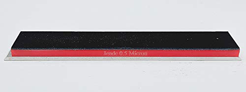 0.5 Micron Jende Nanocloth Strop (unloaded) 1"x6", Mounted on 5mm thick Acrylic, fits standard Edge Pro, Jende JIGS, Hapstone, & TSProf guided sharpeners, Perfect Strops - NewNest Australia