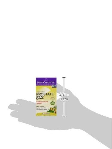 New Chapter Prostate Supplement - Prostate 5LX with Saw Palmetto + Selenium for Prostate Health - 60 ct Vegetarian Capsule 60 Count (Pack of 1) - NewNest Australia