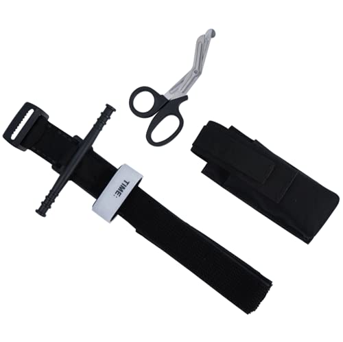 Feloyal Torniquete & Bolsa Tactico & Emt Tijeras Medicas T√°Ctica Accesorios Kit De Emergencia De Caza Y Senderismo, Para Exteriores Emergencias Graves Y El Control De La P√©Rdida De Sangre Senderismo - NewNest Australia