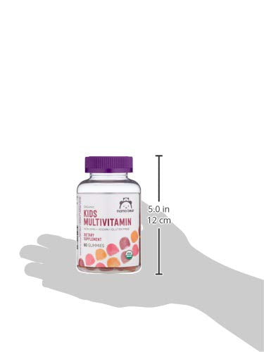 Amazon Brand - Mama Bear Organic Kids Multivitamin, 60 Gummies, 1 Month Supply (Packaging May Vary) Multivitamin Only - NewNest Australia