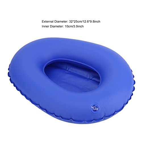Raguso Good Air Permeability Bed Pan Resistant to Tortuosity Patient Care Bedpan PU Material for Patients for Fractured for Elderly Bedridden - NewNest Australia
