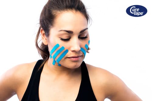 Curetape Kinesiology Tape (5 Cm X 31.5 M, Blue) | Waterproof And Latex-Free Kinesio Tape | Kinesio Tape With T√Úv Certificate | Sports Tape For Professionals | Physio Tape For Injuries And Complaints - NewNest Australia