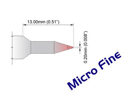 Thermaltronics K75C002 Conical 0.20mm (0.008in), Micro Fine - NewNest Australia