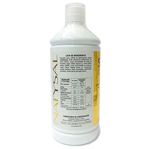 SILICIUM COMPLEX 1,000 ml | Organic Silicon with Glucosamine, Hyaluronic Acid, MSM | Without coloring agents | Natysal - NewNest Australia