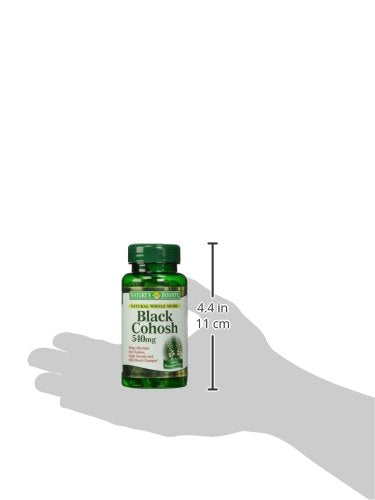 Nature's Bounty Black Cohosh Root Pills and Herbal Health Supplement, Natural Menopausal Support, 540 mg, 100 Capsules - NewNest Australia