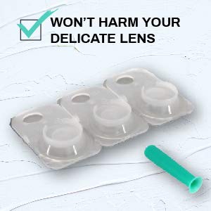 Soft contact lens green inserter remover 1 piece for monthly and daily contact lens suckers from Sports World Vision - NewNest Australia