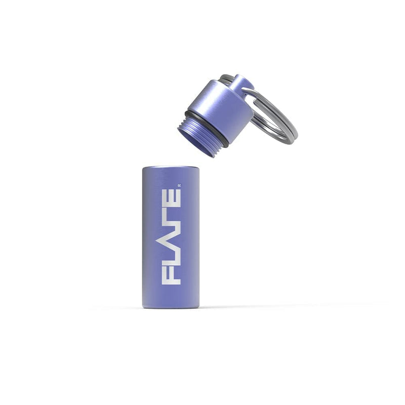 Flare Audio Capsule Purple Durable Lightweight Aluminum Waterproof Keyring, Purple - NewNest Australia