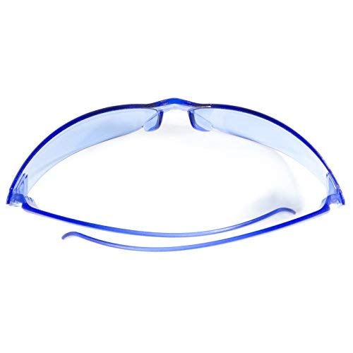 JORESTECH Eyewear Protective Safety Glasses, Polycarbonate Impact Resistant Lens Pack of 12 (Blue) All Blue - NewNest Australia