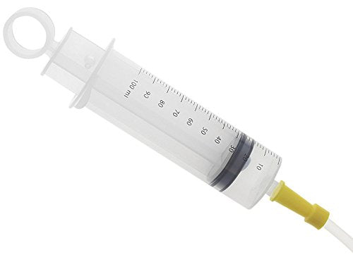 Bladder syringe 100ml, Kosmetex 3-piece, sterile and latex-free with Luer connection and 3x enema aid, syringe 3x catheter 100 ml (pack of 3) - NewNest Australia