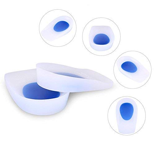 Heel Cushion Gel, 2 Pairs Super Soft Heel Pads Wedge Insole Inserts Heel Support Orthotic Cushion Relief For Plantar Fasciitis Heel Pain (Size L For Eu 39-44) - NewNest Australia