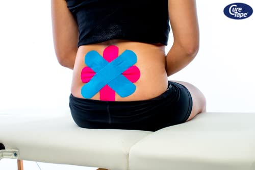 Curetape Kinesiology Tape (5 Cm X 31.5 M, Blue) | Waterproof And Latex-Free Kinesio Tape | Kinesio Tape With T√Úv Certificate | Sports Tape For Professionals | Physio Tape For Injuries And Complaints - NewNest Australia