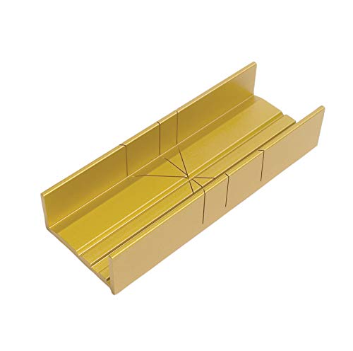 Olson Saw 35-241 Fine Kerf Saw 35-550 42 tpi with Aluminum Thin Slot Miter Box, Slot Size .014-Inch, Slot Angles 45, 60, 90, Cutting Depth 7/8-Inch Metal - NewNest Australia