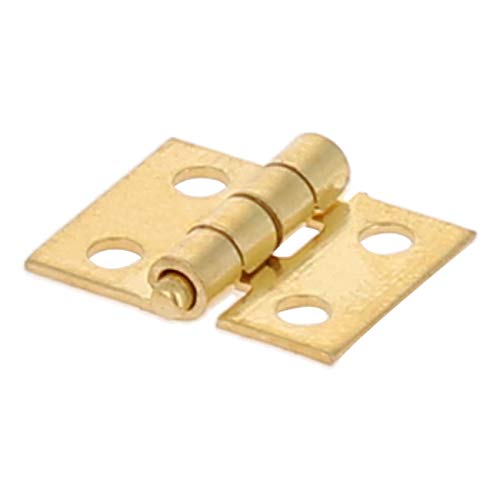 MroMax 0.39 inches Fittings for Household Office Window Jewelry Case Iron Spray Paint, Golden 10Pcs - NewNest Australia