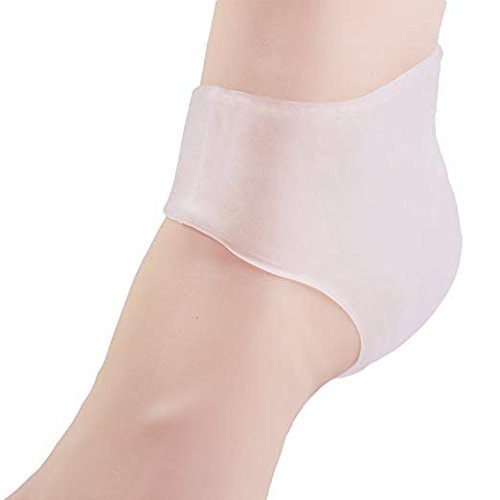 Silicone Heel Cushion 2 Pairs (4 pcs), Plantar Fasciitis Foot Sleeve, Comfortable Protective Heel Protector to Instantly Relieve Pain and Pressure, Protect Bone & Heel Spurs - NewNest Australia