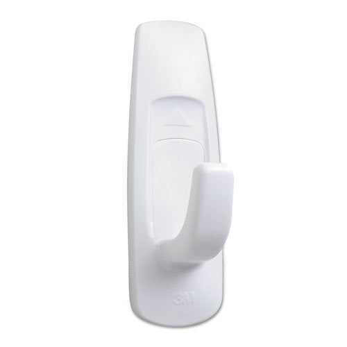 NewNest Australia - 3M Command Large Utility Hook, 5lb Capacity, White Plastic, 1 Hook/PK (17003ES) 