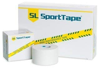 Sl Medical Sports Tape In White, Value Pack, 6 Rolls, High-Quality Sports Tape, Self-Adhesive With Extra Strong Adhesive, Water-Repellent, Tensile Resistant, 3.8 Cm X 10 M - NewNest Australia