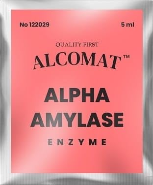 Alcomat Alpha AMYLASE Enzymes | Liquefaction enzyme, mashing process | Alcohol fermenting yeast, yeast distilling yeast 5ml | 3 pieces - NewNest Australia