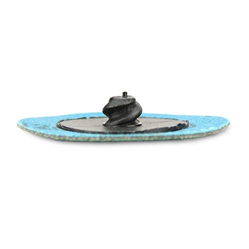 BHA Premium Ceramic Quick Change Sanding Discs Type R Male - Roll On 2", 40 Grit - 25 Pack - NewNest Australia