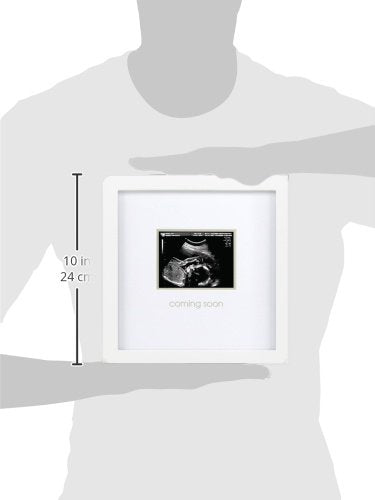 Pearhead Baby Coming Soon Sonogram Picture Frame, Pregnancy Keepsake Photo Frame, Gender-Neutral Baby Nursery Décor Coming Soon Frame - NewNest Australia