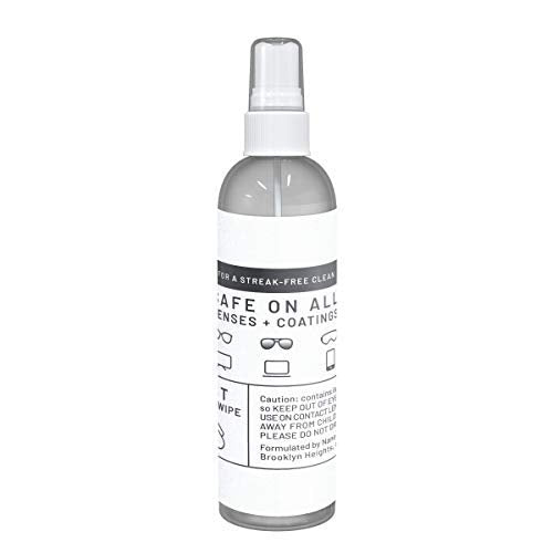 ULTRA CLARITY Eyeglass Lens Cleaning Spray 6 oz, Glasses, Phone & Electronic Screens, Optic Surfaces, Ideal Even on Coated Surfaces, Silicone-Free, Safe Professional Grade Formula 6oz - NewNest Australia
