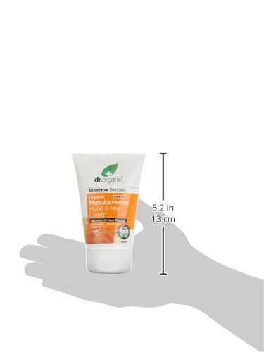 DR ORGANIC Manuka Honey Hand & Nail Cream, 125 ml - NewNest Australia