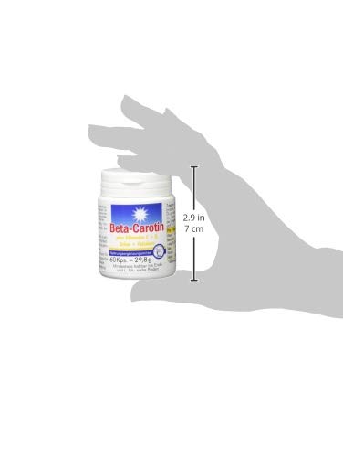 Pharma-Peter BETA CAROTINE + Vitamin C + E, 60 capsules - NewNest Australia