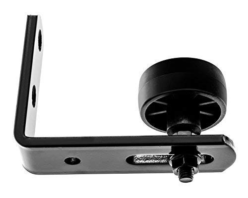 Hearth Creek Barn Door Floor Guide Stay Roller - Black Wall Mount for Sliding Door by Hearth Creek - NewNest Australia