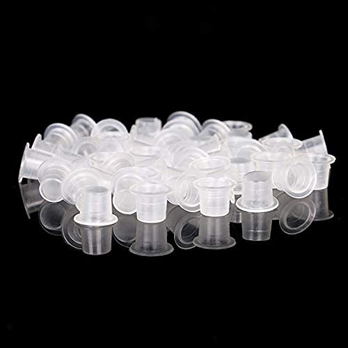 300pcs Tattoo Ink Caps with 2 Cups Holders - Moricher 100 Small 100 Medium 100 Large Tattoo Ink Cups +2 Cups Holders for Tattoo Ink Permanent Makeup Container Cap Tattoo Accessory # MIX 300pcs with Holder - NewNest Australia